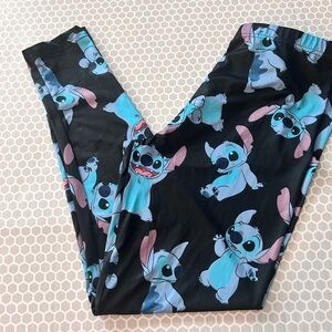 Disney Stitch Women’s Black & Stitch Blue Leggings

Size 11/13